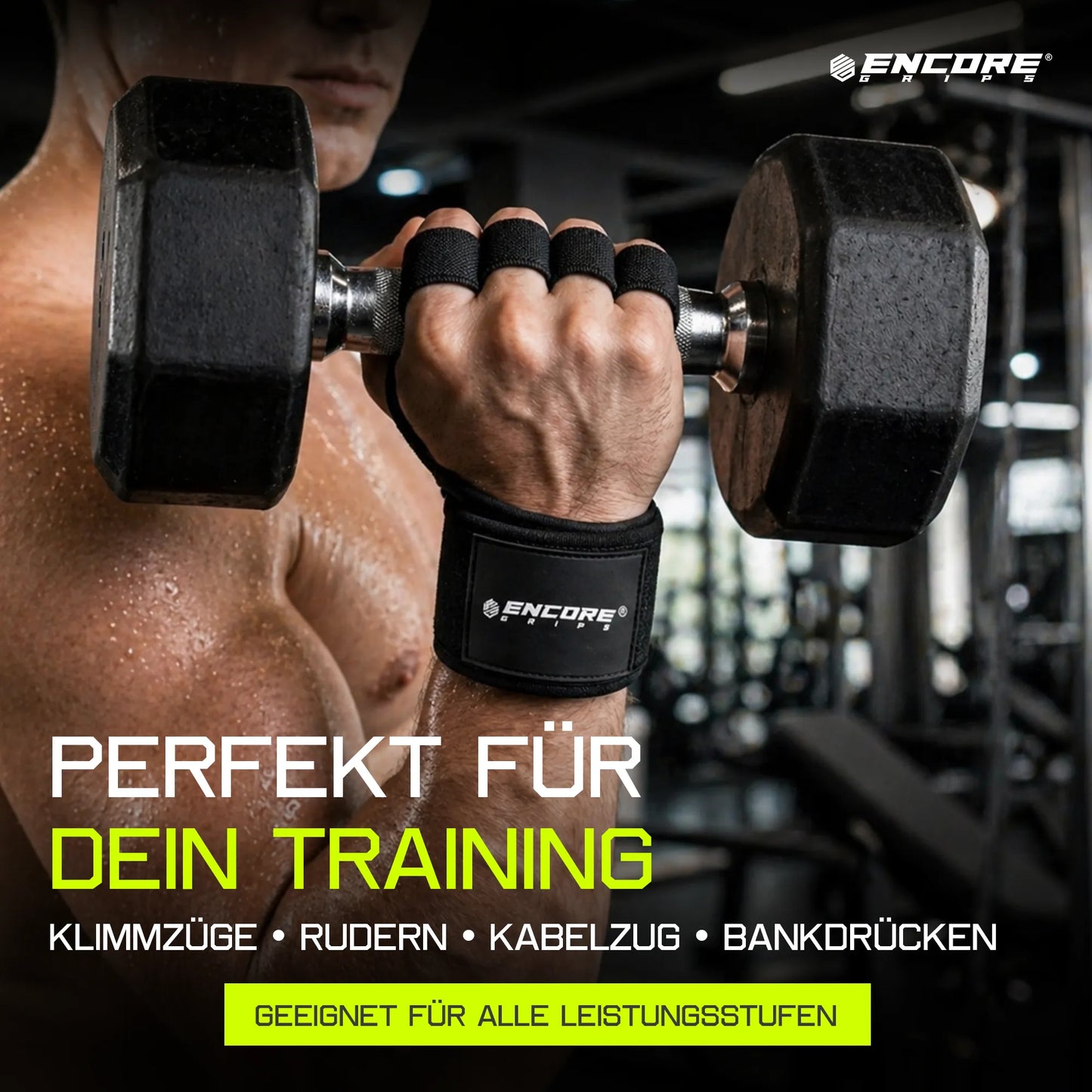 Encore Grips® 3D Griffpolster mit Handgelenkbandage